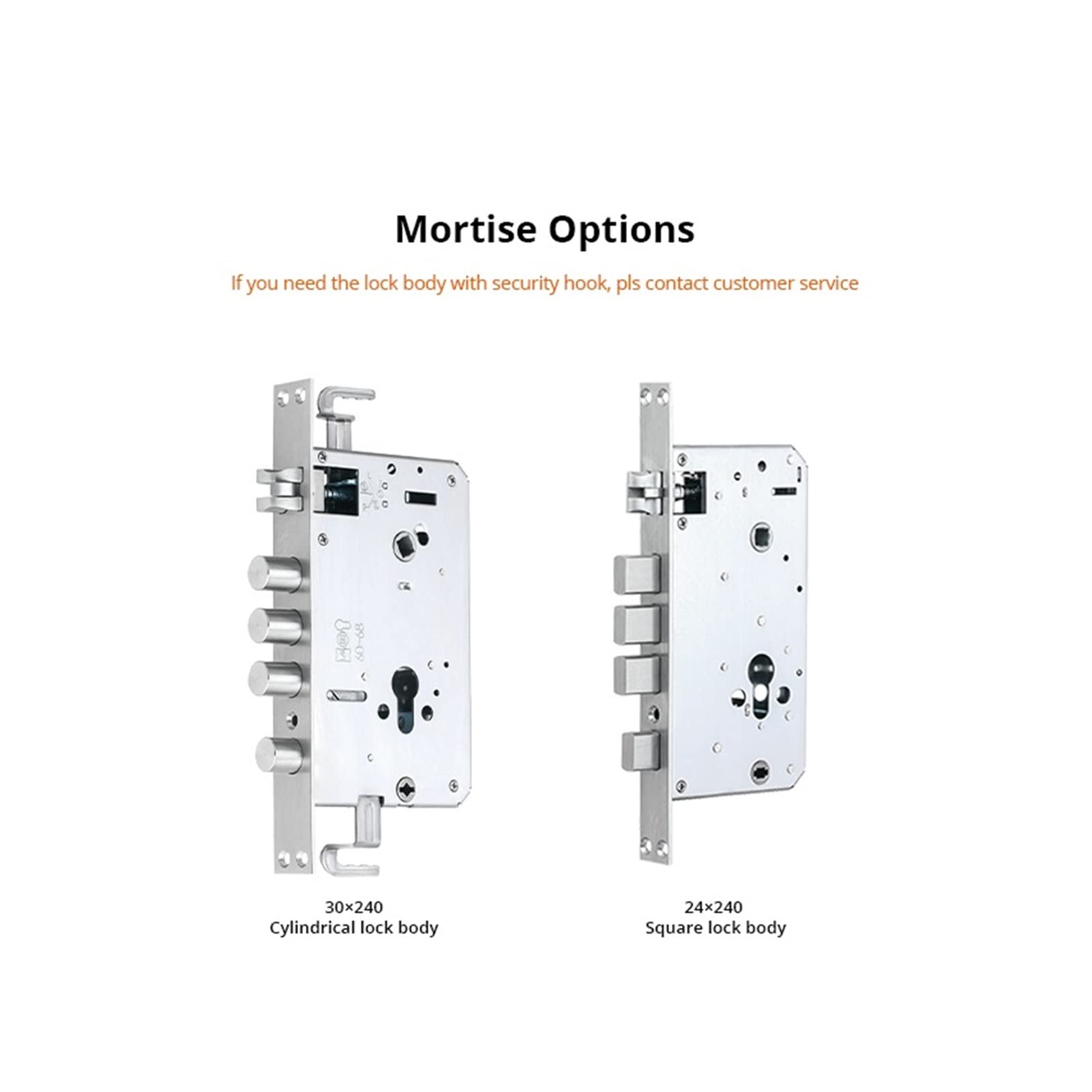 Verrouillage par mot de passe étanche à empreintes digitales Fechadura Eletronica Cerradura Inteligente Serrure de porte intelligente(Z1tyR-round 6068)