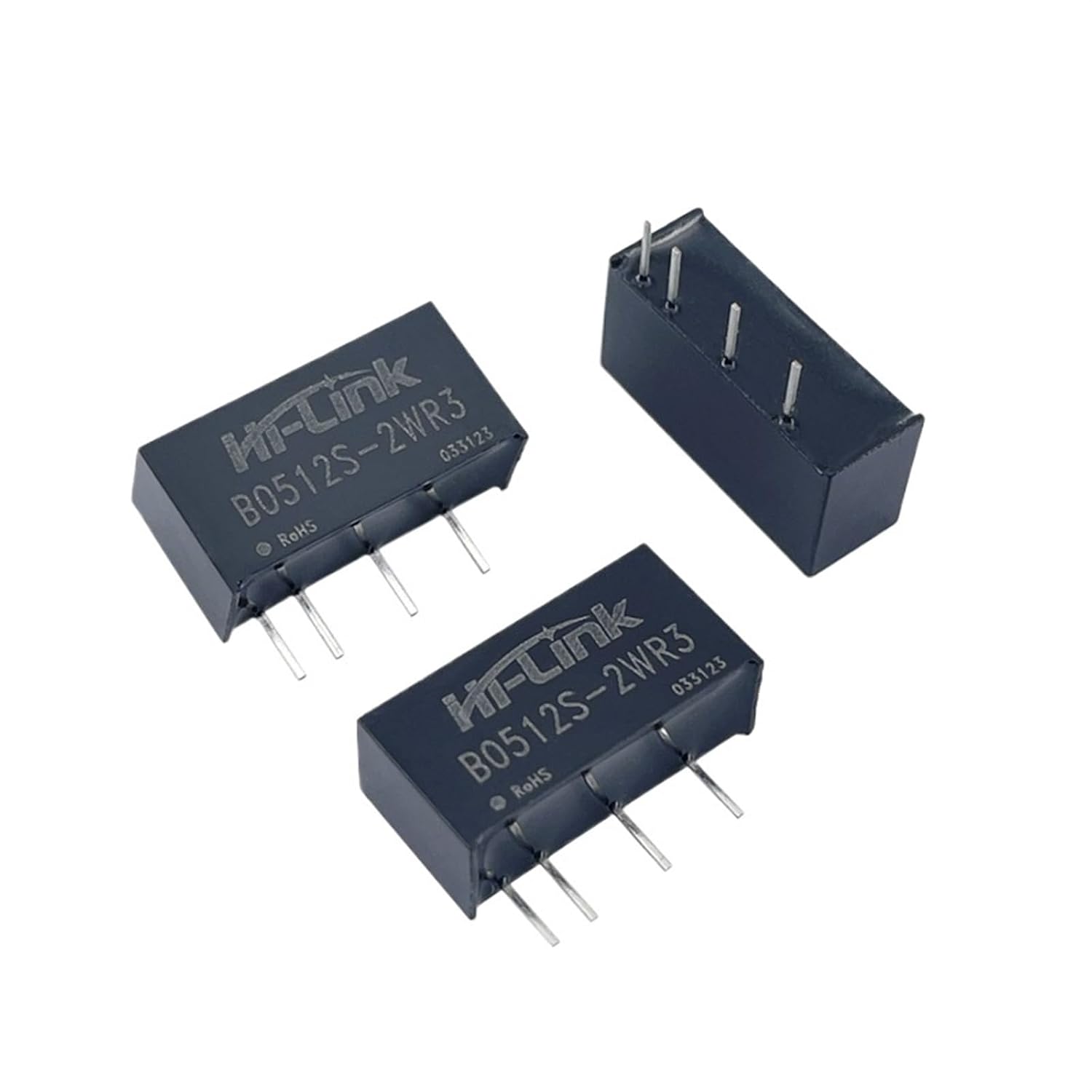50pcs/lot B0512S-2WR3 2W 12V 166mA DC DC Converter Power Supply Intelligent Module Home