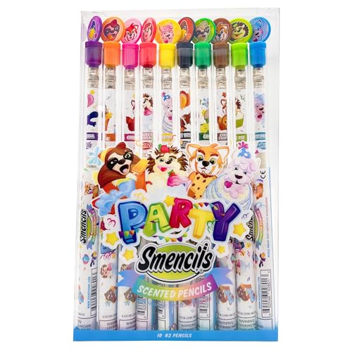 Lápices HB #2 aromáticos Smencils 10 unidades miniatura 1