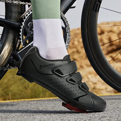 Unisex Cycling Shoes Size 14 Peloton Compatible - Mens Spin Shoes with Look Delta Cleats - Indoor Road Bikes SPD Clips3