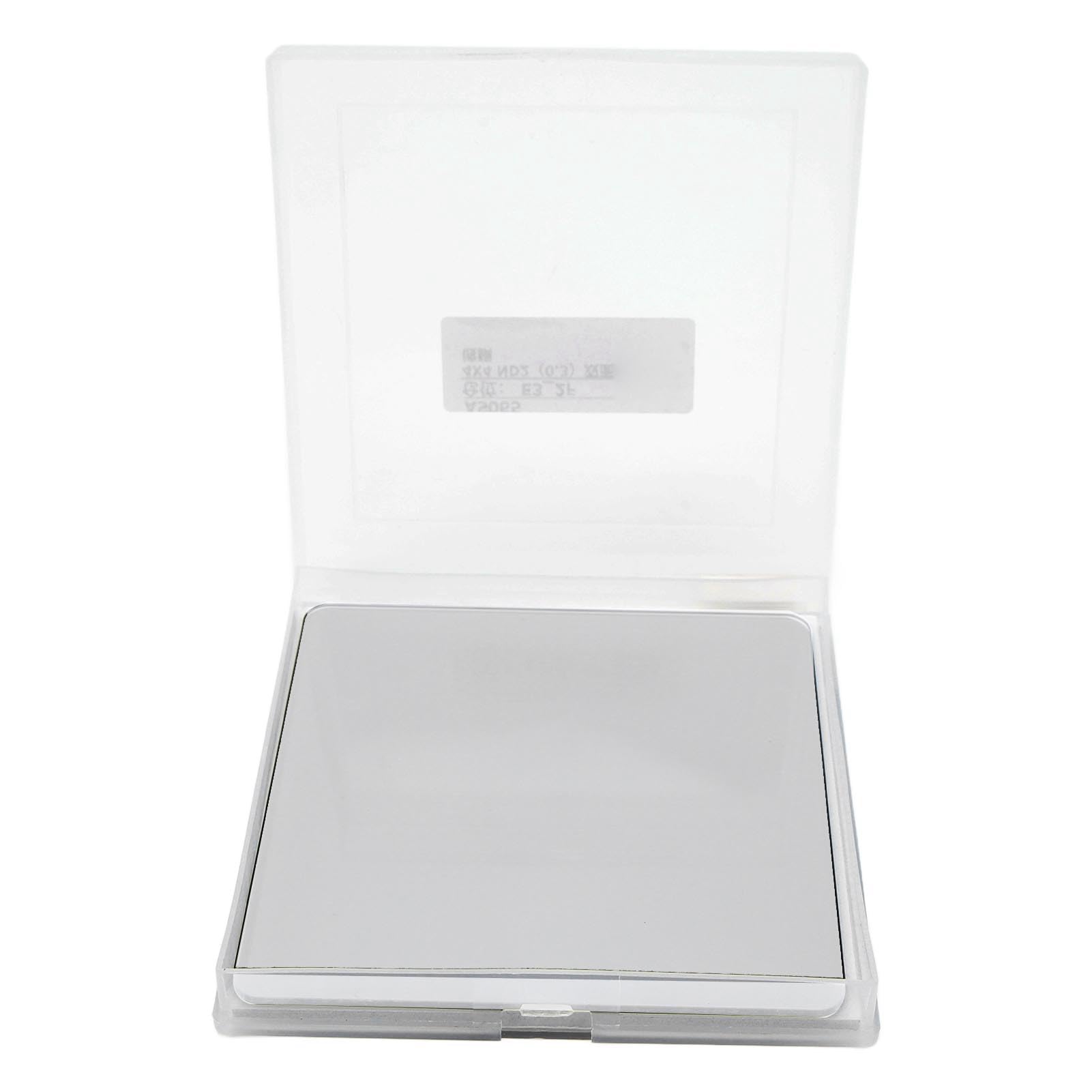 Kit Filtro Esposizione 100x100mm, Filtro ND Quadrato 100x100mm, Filtro a densità Neutra con Rivestimento Multistrato per Fotografia Spessore 2 Mm (ND2)