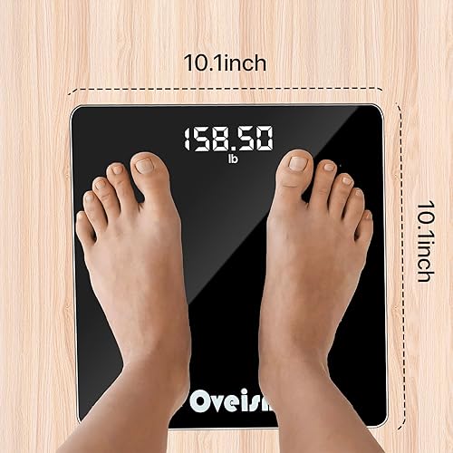 Scale for Body Weight, Digital Bathroom Scale,Weight Scale with LED Display Accurate to 0.1lb 400 lbs/180kg Maximum Load Capacity - Image 5