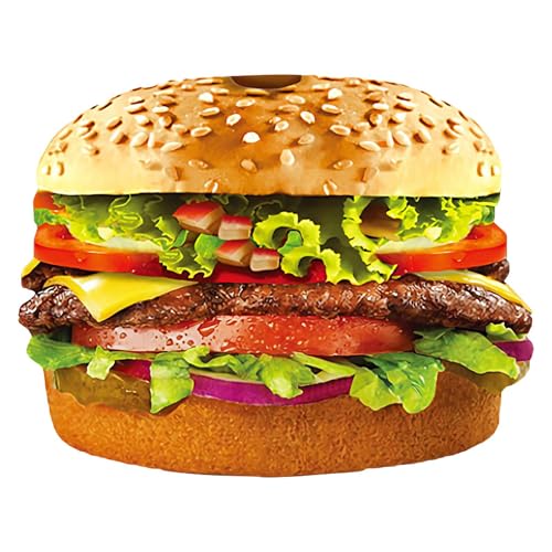 Costume de hamburger adulte pour Halloween et fêtes déguisées