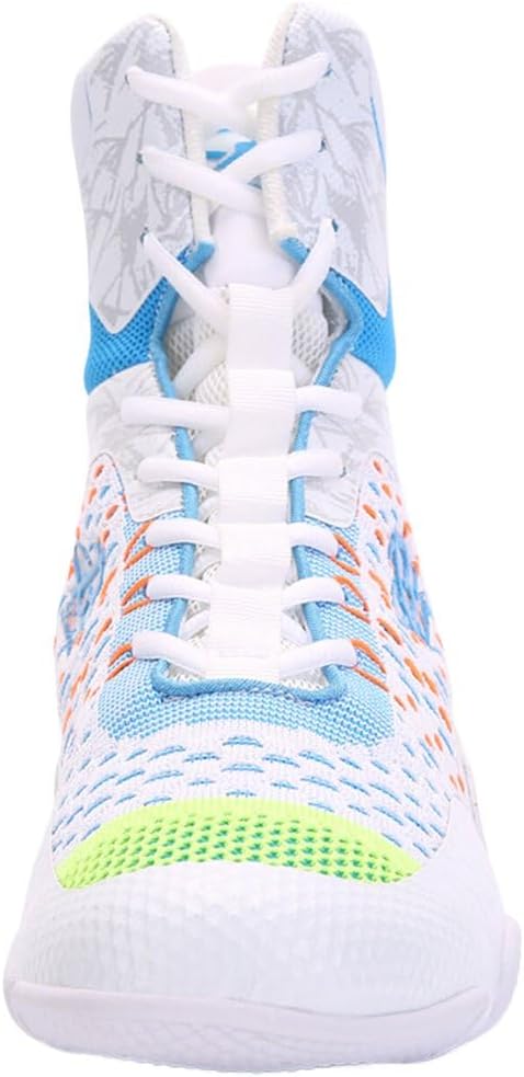 メンズ&amp;レディースハイトップボクシングブーツ &ndash; 足首サポート、グリップ、快適さを備えた軽量トレーニング&amp;レスリング