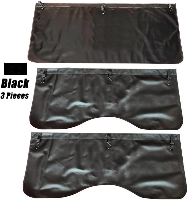 Miniatura 7 de Fundas de guardabarros más gruesas para accesorios de alfombrilla mecánica con imán fuerte y ganchos, cómoda fijación, cuero sintético impermeable