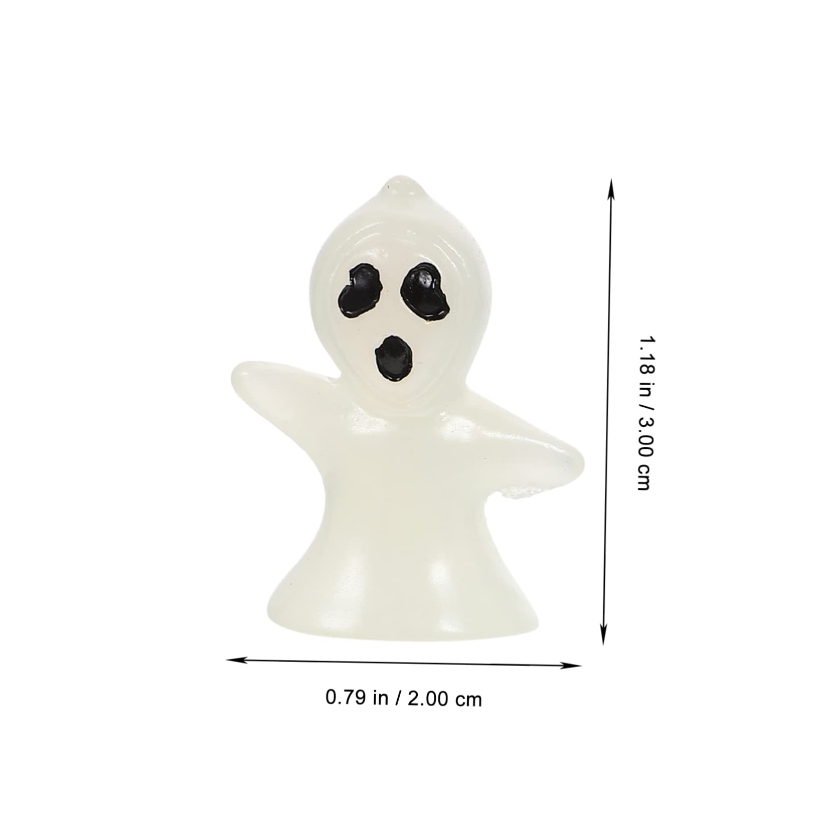 BESPORTBLE 40pezzi Decorazioni Halloween Luminose Fantasmi e Zucche Per Giardino e Interni Addobbi Adorabili Per Feste e Eventi Di Halloween