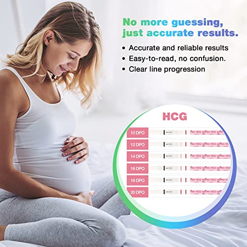 Image of Easy@Home 100 Ovulation Test and 20 Pregnancy Test Strips, FSA Eligible Ovulation Test Kit Powered by Premom Ovulation Predictor Free APP,100LH + 20HCG + 120 Urine Cups-Package May Vary (Pack of 2)