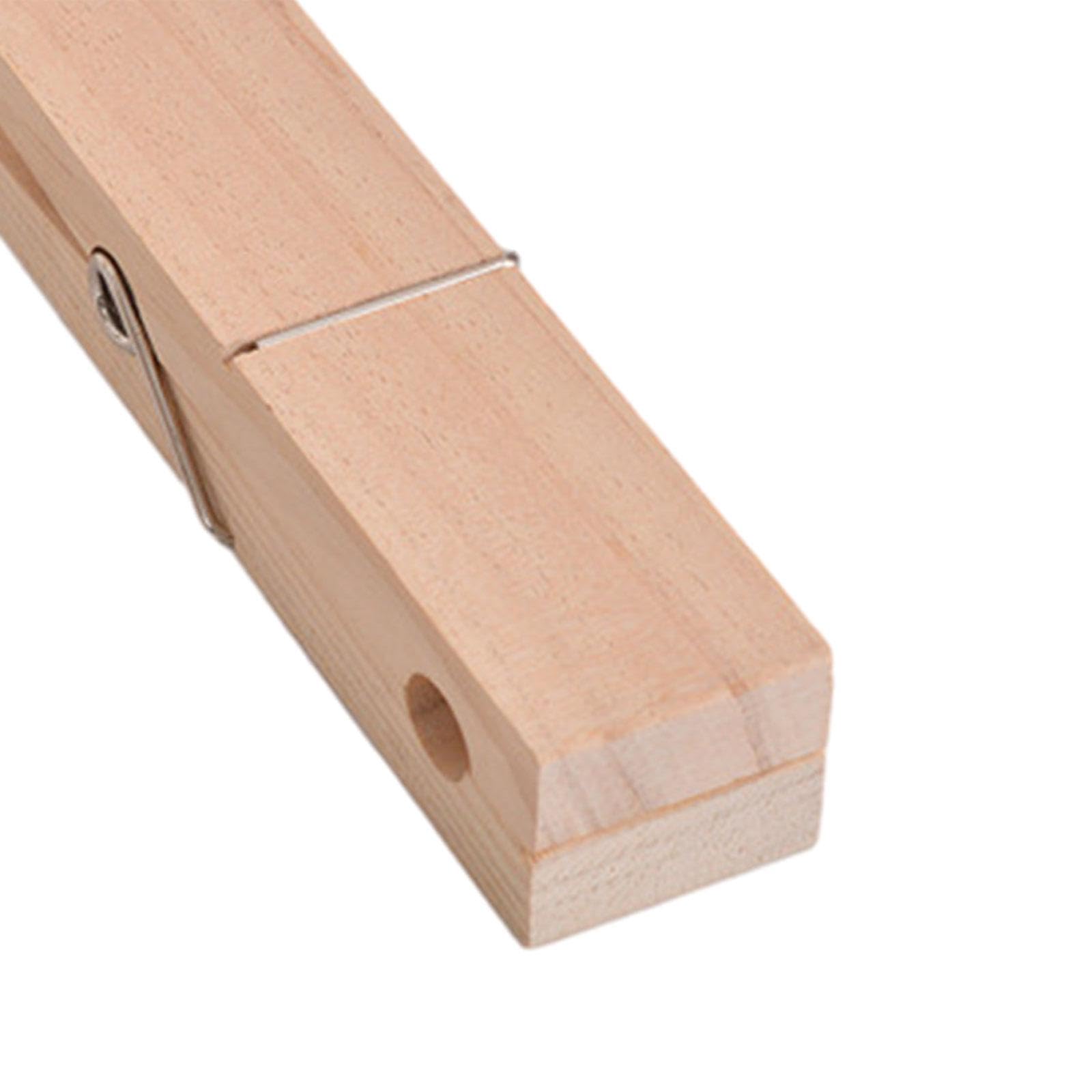 Handtuchhalter aus Holz, große Wäscheklammer, einfache Installation, praktischer Mehrzweck-Wandhandtuchhalter für Badezimmer, Schlafzimmer, Café A