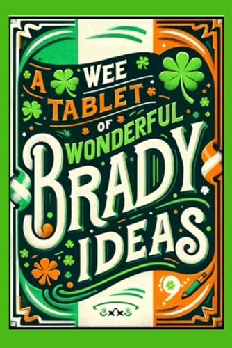 Tablet: Cool 6x9 Journal, 120 pages, Ideal for every Brady who needs to takes notes