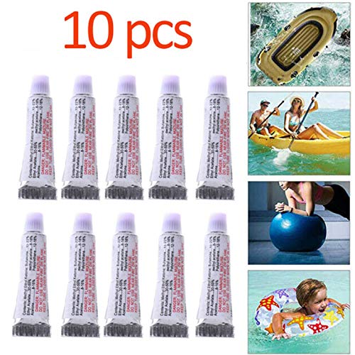 Pegamento De Pvc Para Juguetes Inflables Para Piscinas, Pegamento Inflable Pegamento Especial Para Reparación De Colchones De Aire, Para Sofá Inflable Para Piscina Con Anillo De Natación 10PCS