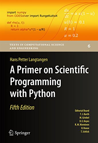 Télécharger A Primer on Scientific Programming with Python (Texts in Computational Science and Engineering Book PDF Ebook En Ligne