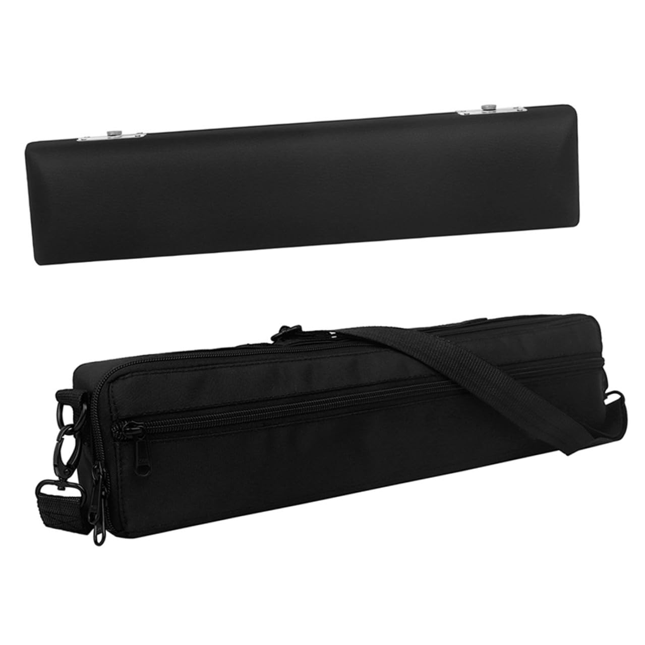 SOIMISS Flötentasche mit Verstellbarem Schultergurt Oxford Gewebe Leichter Flötenkoffer für Bühne und Aufbewahrung Robustes Musikinstrumenten Etui Transportbehälter für Flöten
