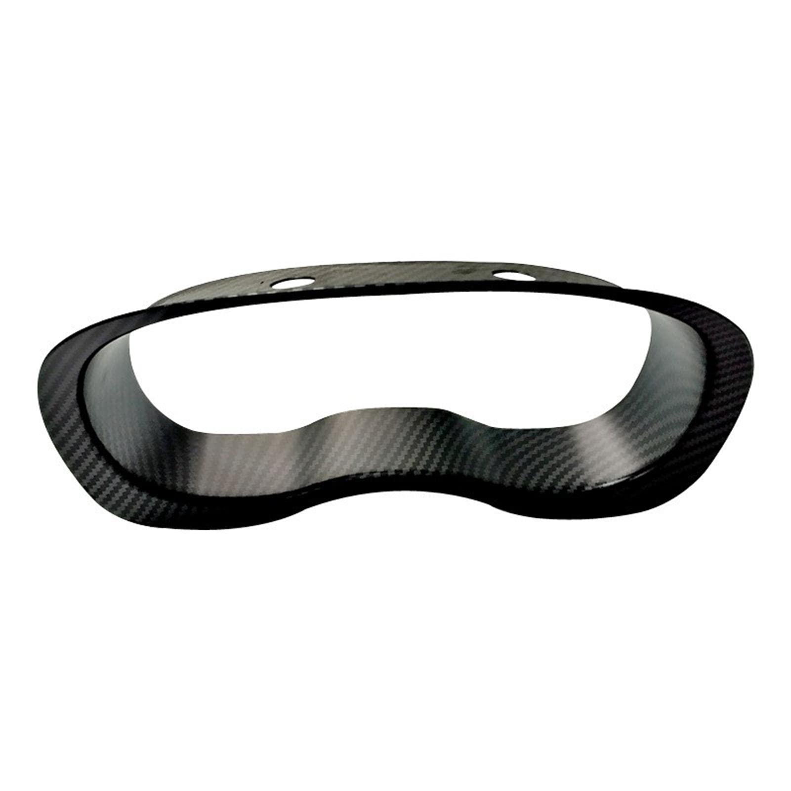 Meter Panel Frame Cover Trim Interior Decoration Accessories for WRX/WRX STI 2015-2019 Protection Carbon Fiber Dashboard Frame Covers with Double-sided Tape Superb Technology Cover Scratches Pw