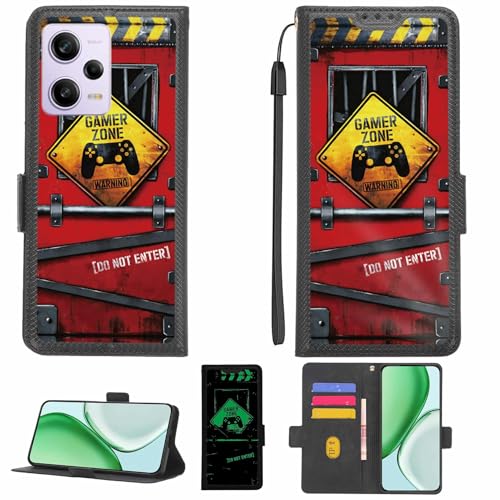 �Ή� Redmi Note 12 Pro+PLUS 5G �p �P�[�X Case [1�� 9H+�d�x���� �K���X�t�B����] [RFID�u���b�N][�ÈŔ�������] LPT-JGP