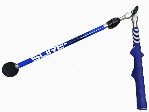 Sure-Set Ayuda de entrenamiento de golf ajustable portátil de entrenamiento de golf para mejorar la bisagra rotación del antebrazo giro del hombro