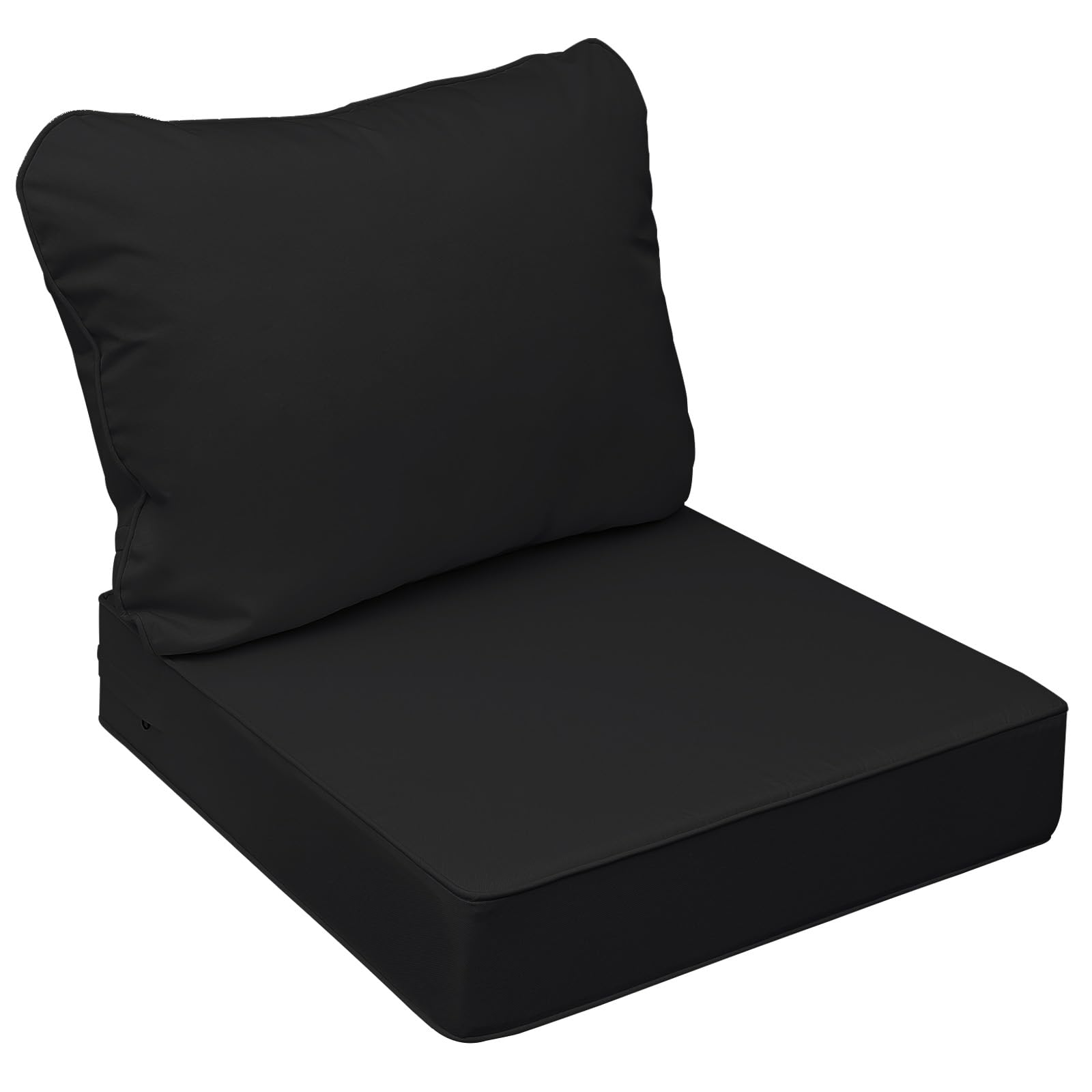 AAAAAcessories Outdoor Chair Cushions, 22 x 22 x 3 + 17 in, 1 Pack