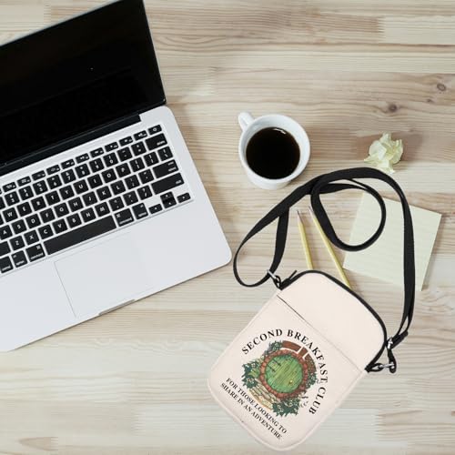 KUIYAI Movie Merchandise Crossbody Bag Second Breakfast Club Messenger Bag Book Literature For Fans4