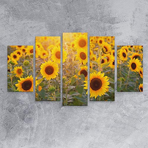 Quadro Decorativo Girassol em Mdf