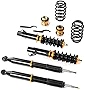 INEEDUP Complete Coilovers Struts Shocks Replacement Fit for 1998-2010 for Volkswagen Type 1/1999-2005 for Volkswagen Golf