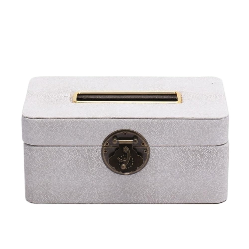 Tissue Case Withdrawal Box Leather Material Square for Home Organiser Multifunctional Tissue Tissue Dispenser