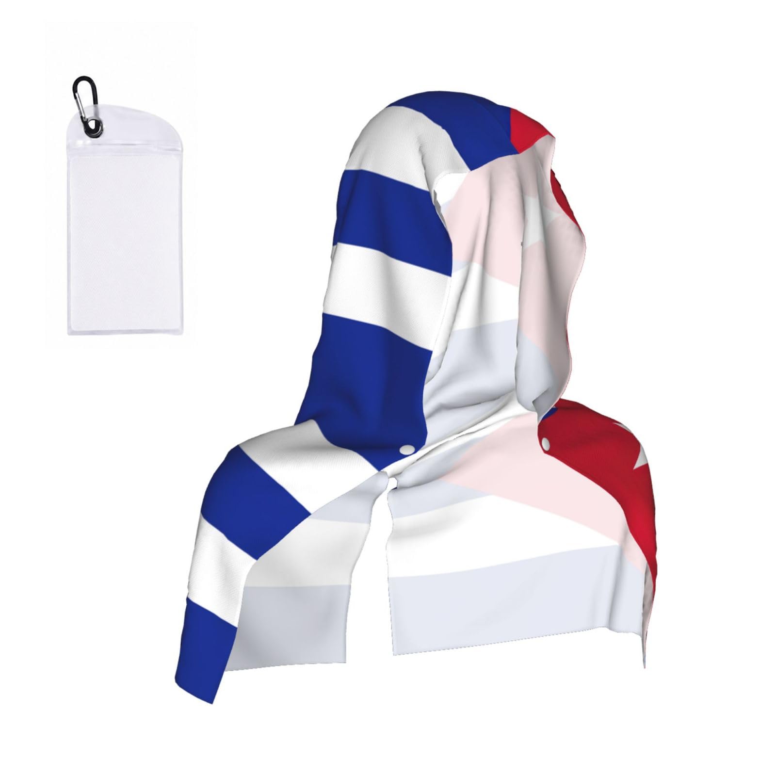 ZYJHYY Cuban Flag Print Unisex Swimming Towel Practical Camping Towel Skin-Friendly Cooling Towel For Workout Training