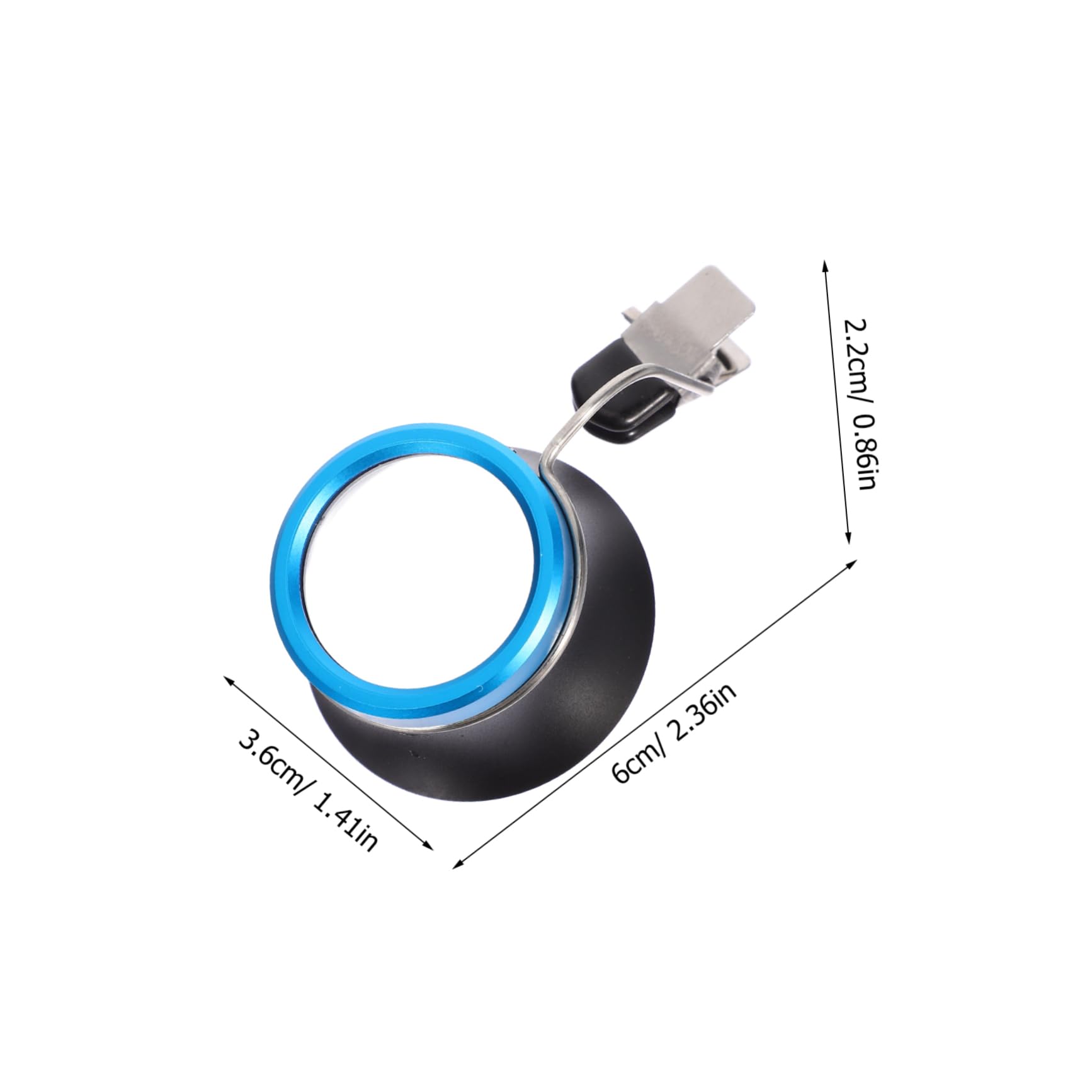 PRETYZOOM Watch Repair Magnifying Glass Loupe Clip 10x Magnification for Jewelers Watchmaking Electronics