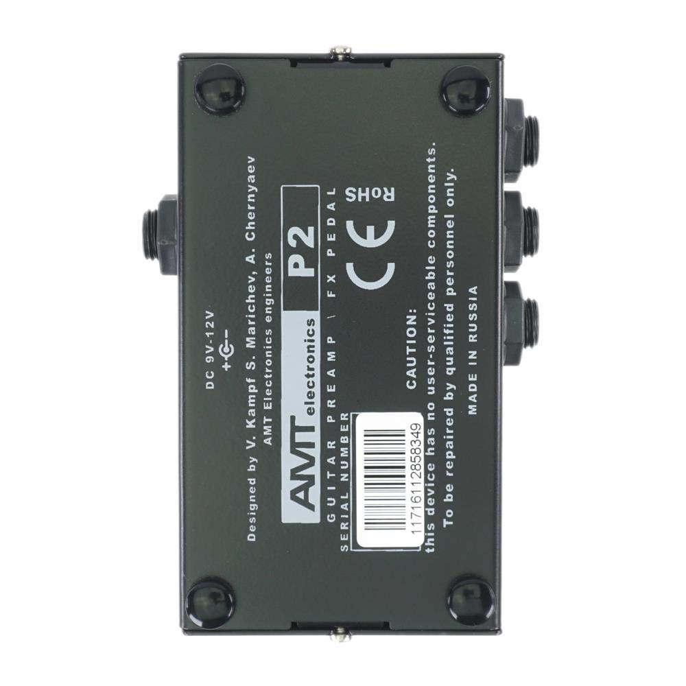 AMT P2-2 canali JFET preamplificatore/distorsione per chitarra con Cab.Sim (Peavey 5150/6505 Emulate)