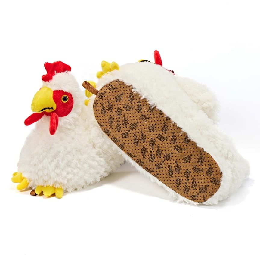 Image of ooohyeah Kids Fuzzy Funny Animal Slippers