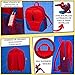 Imagen de Mochila Marvel Spiderman 3D de peluche, Rojo