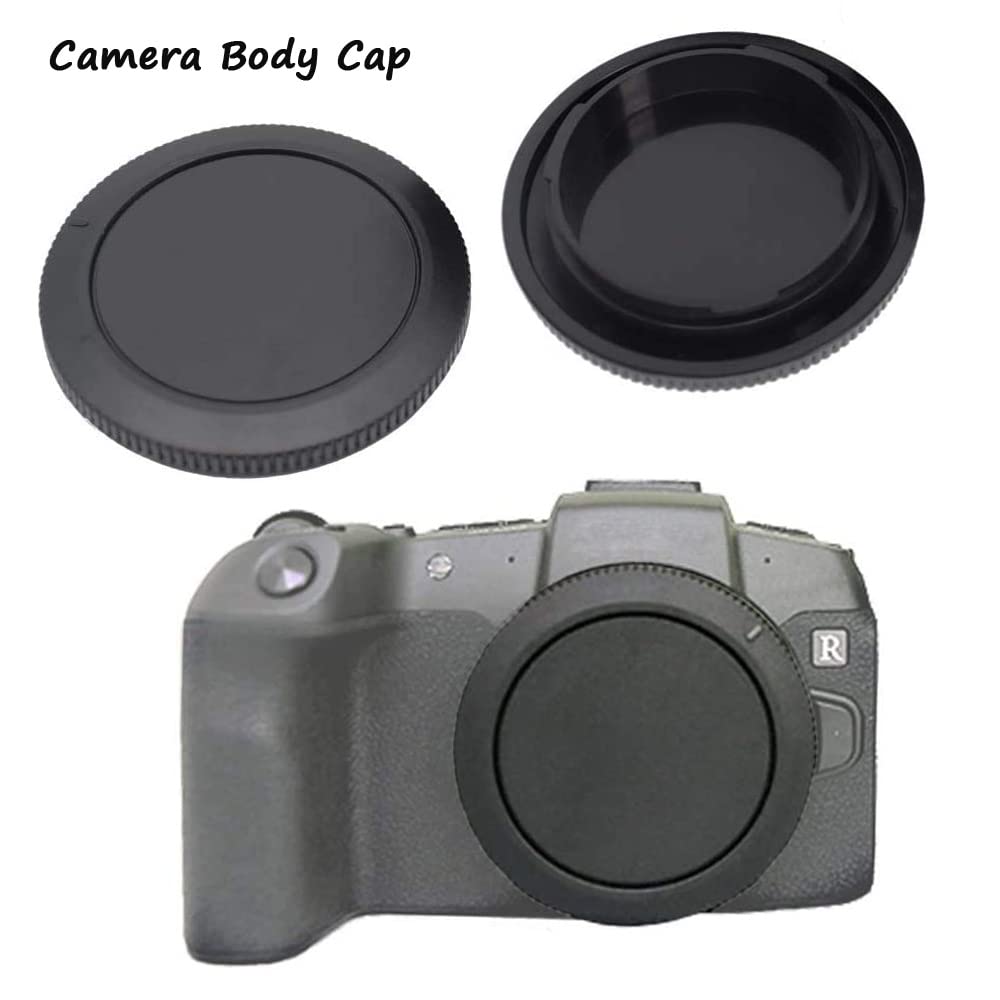 Pour Canon EOS - 1 Paire De Couvercle'objectif Arrière + Capuchon De