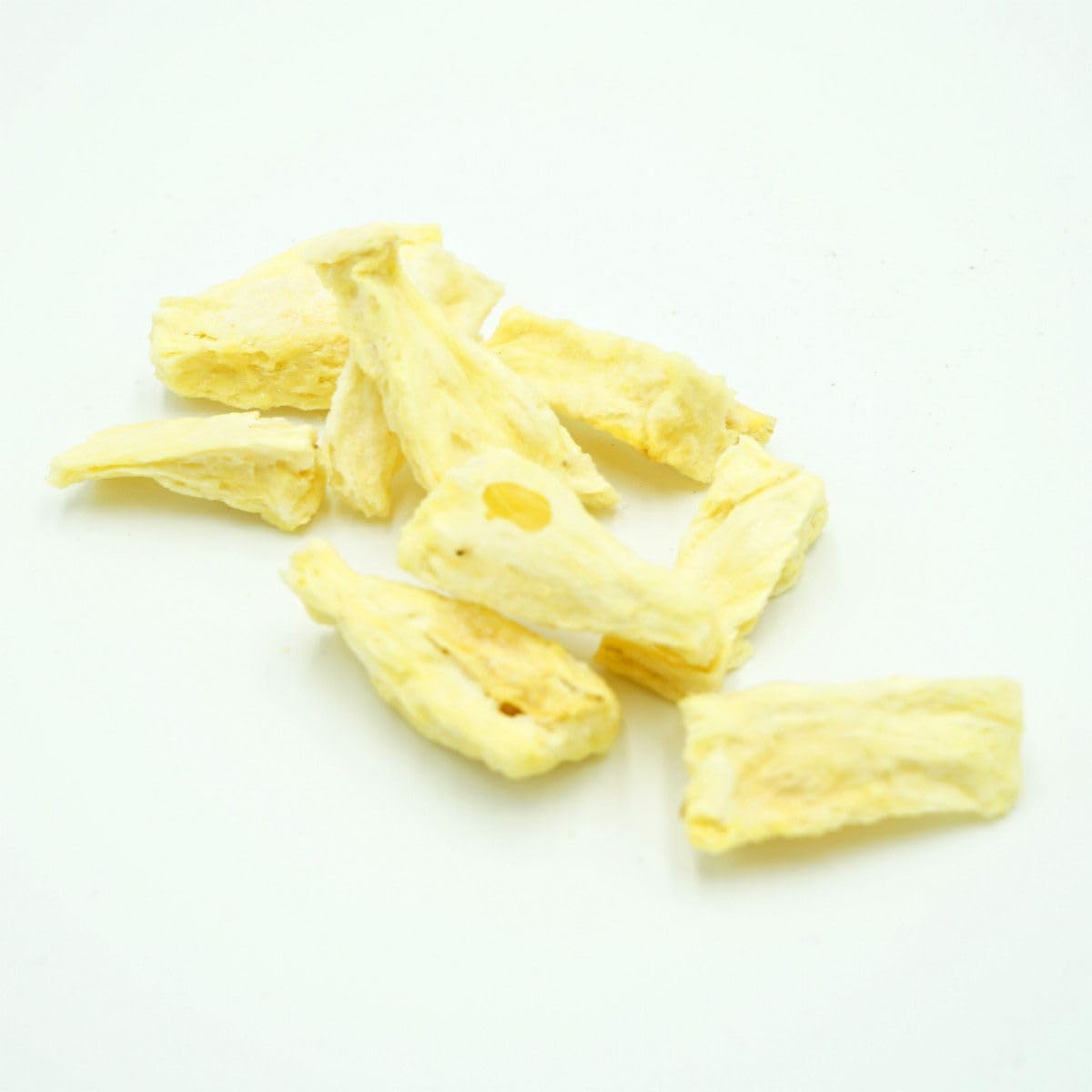 Müsli Mühle gefriergetrocknete Bio Ananas Stücke – Trockenobst – 1000g | Für Müsli, Toppings, als Backzutat & Snack – exotischer Geschmack & Süße – reich an Nährstoffen & Vitamin C – Trockenfrüchte