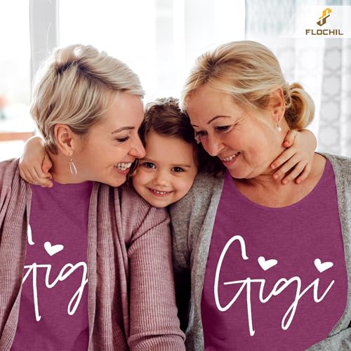 ALLTB Gigi Shirts Women Gigi Heart Graphic Tshirts Cute Grandma Shirt Nana Gifts Tops Casual Holiday Short Sleeve Tee4