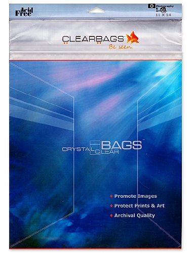 ClearBags Self Sealing Photo/Art Bags 4 in. x 6 in. [PACK OF 6 ]