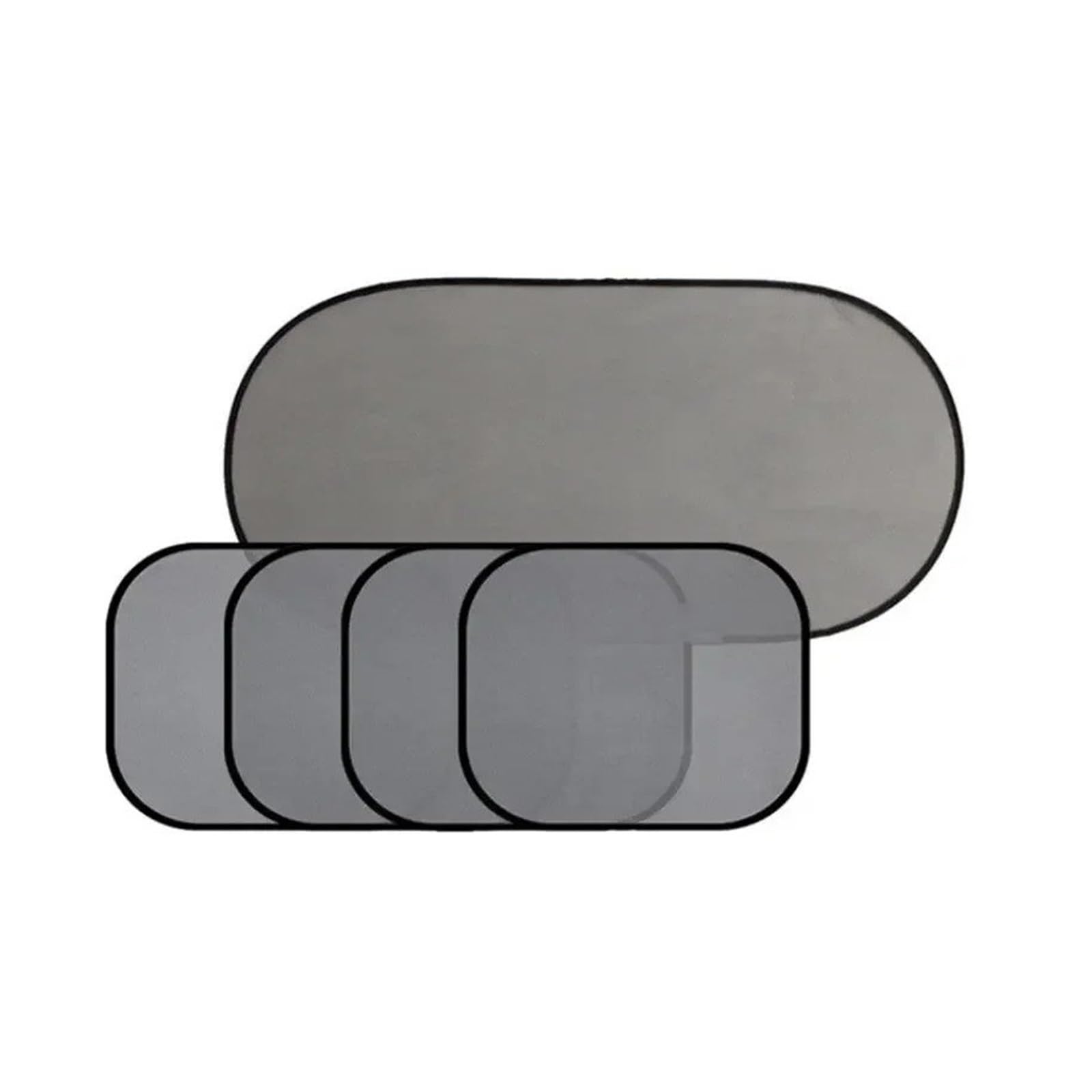 1/2 Uds. Cubierta Tipo Parasol con Ventosa para Ventana De Coche UV
