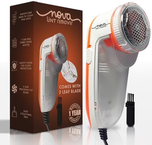 Nova Lint Remover for Clothes Fabric Cleaner for Woolen Clothes | 1 Year Warranty