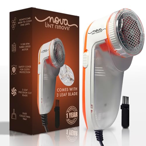 Nova Lint Remover for Clothes Fabric Cleaner for Woolen Clothes | 1 Year Warranty