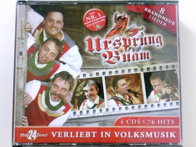 Ursprung Buam - Verliebt in Volksmusik - 4 CD-Box