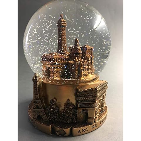 Large Paris Eiffel Tower Snow Globe Cover