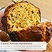 Classic Panettone Italian Cake (35.2 Oz) - Pasticceria Fraccaro 1932, Christmas Cake from Italy with Candied Fruit and Raisins, Naturally Leavened with Sourdough Starter - Authentic Italian Taste