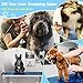 Lyromix 46''Large Dog Grooming Table, Adjustable Cat Drying Desktop with Arms, Nooses, Mesh Tray, Foldable Pet Station at Home, Maximum Capacity Up to 330Lb, 46inch, Blue
