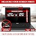 ACONETMAX Magnetic Laptop Privacy Screen 14 inch for 16:9 Computer Monitor | Privacy Shield | Anti Glare & Blue Light Filter | UV & Eye Protection | Anti Spy | Anti-Scratch Protector Film