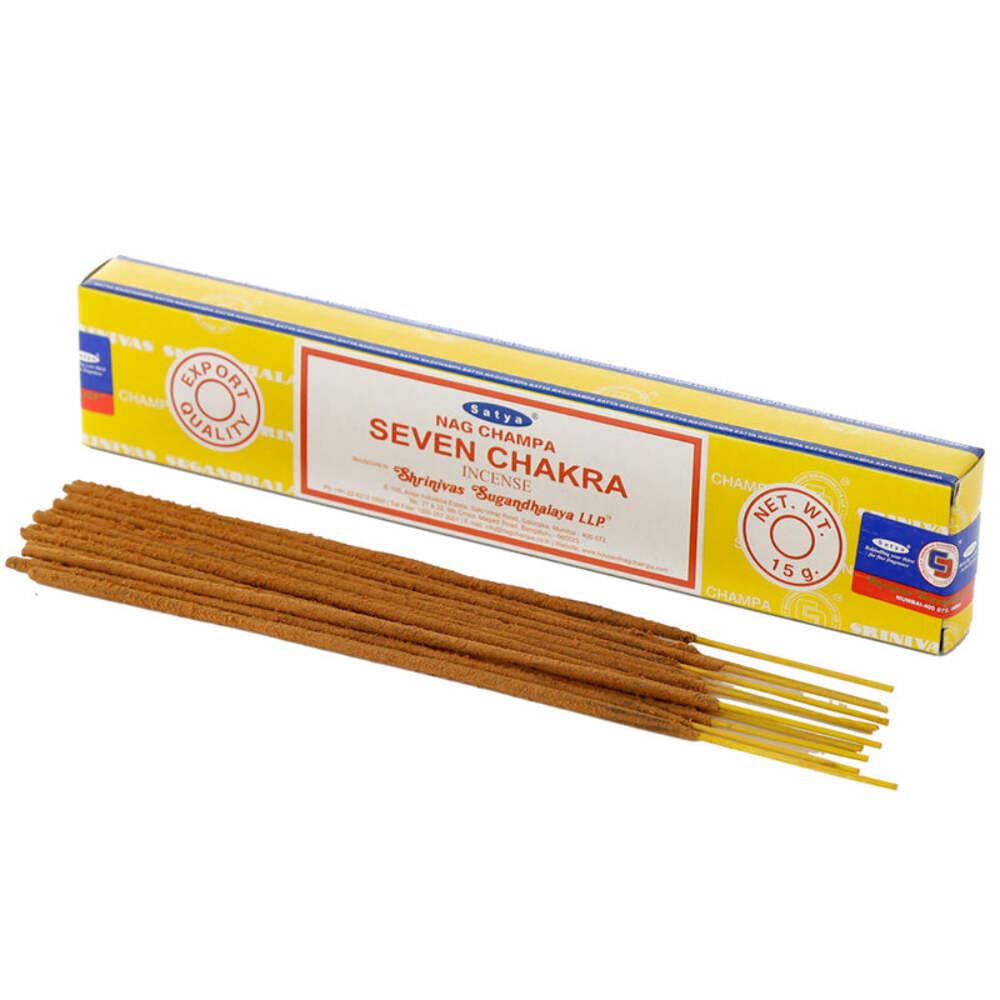 7 Chakra Incense Sticks