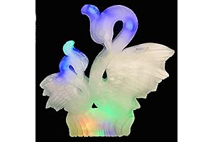 Swan Ice Sculpture Plate Decoration