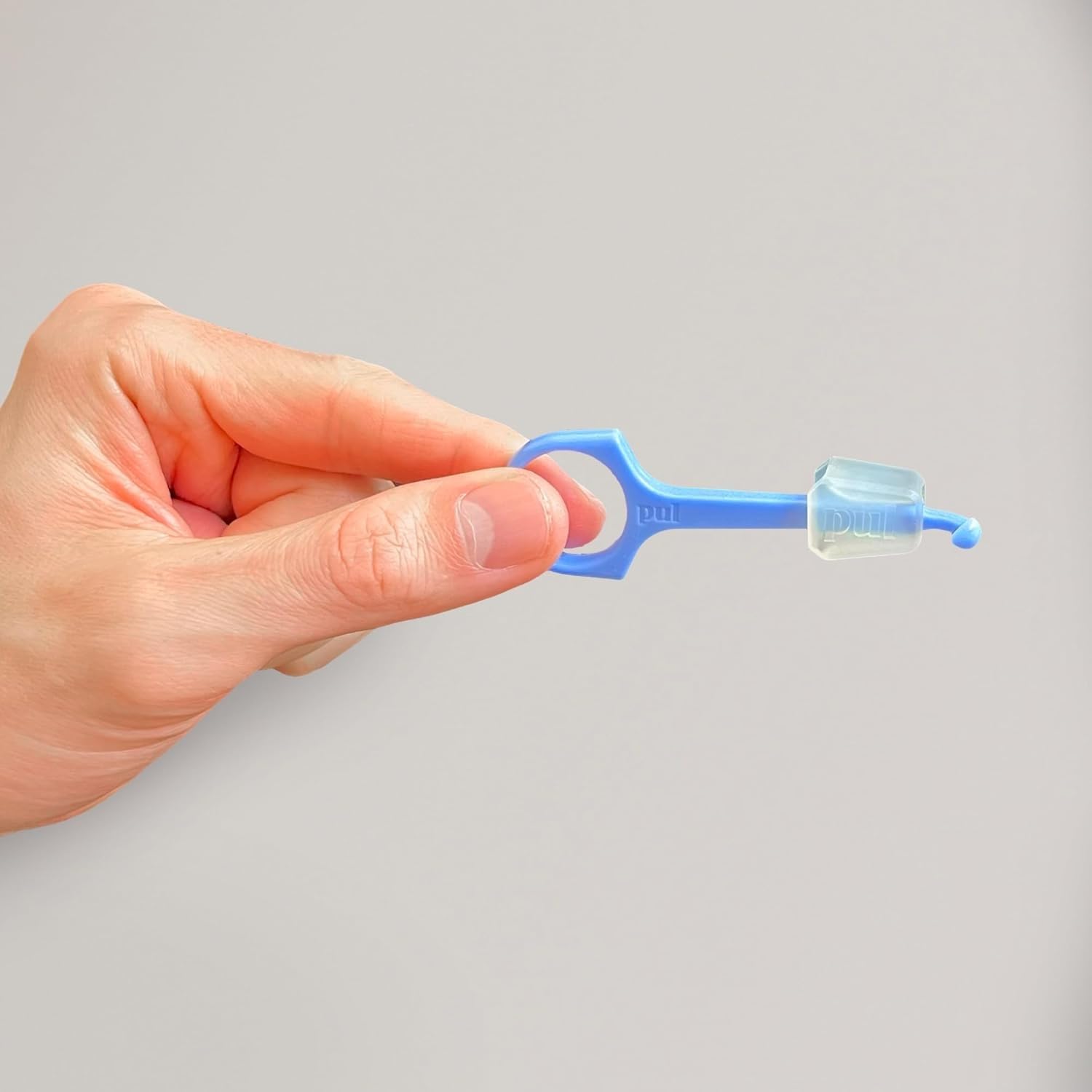 The Pultool 2 w 1 Clear Aligner Chewies i narzędzie do usuwania PUL do wyjmowanych szelek i tac Invisalign (2 szt., niebieski)