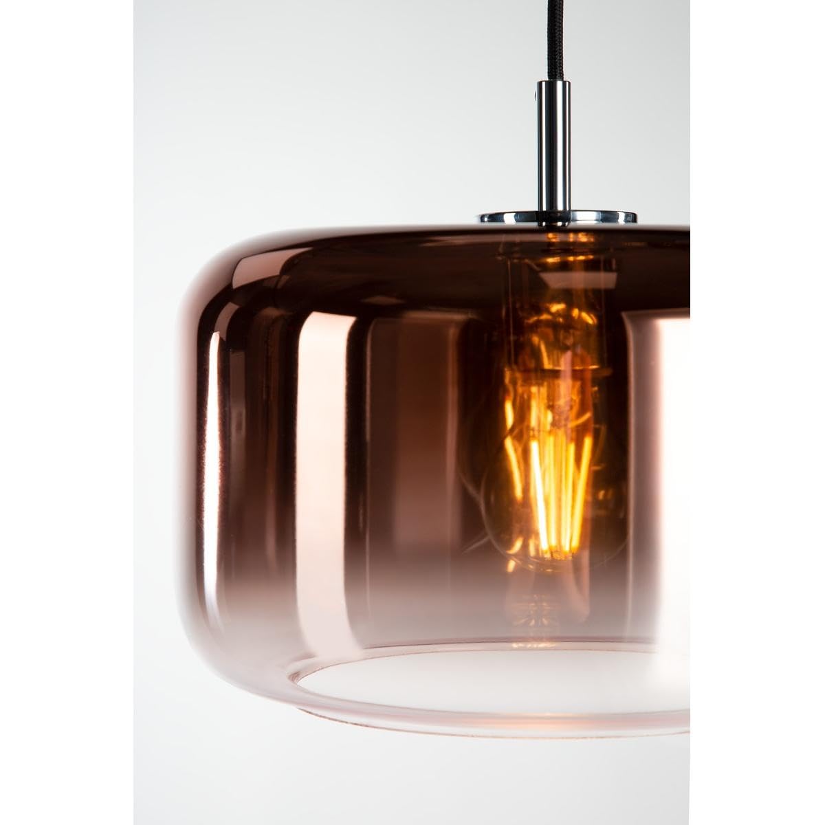 Lampa wisząca SLV PANTILO 28 / lampa do salonu, oświetlenie wewnętrzne, lampa wisząca do jadalni, LED, lampa sufitowa / E27 15W miedź