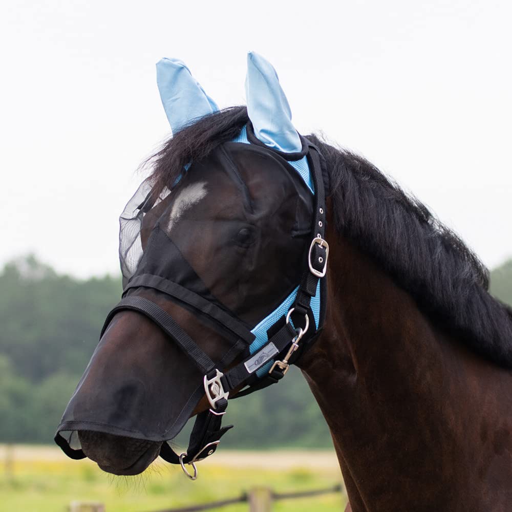 QHP - Bonnet Anti mouche avec clapet de Nez détachable