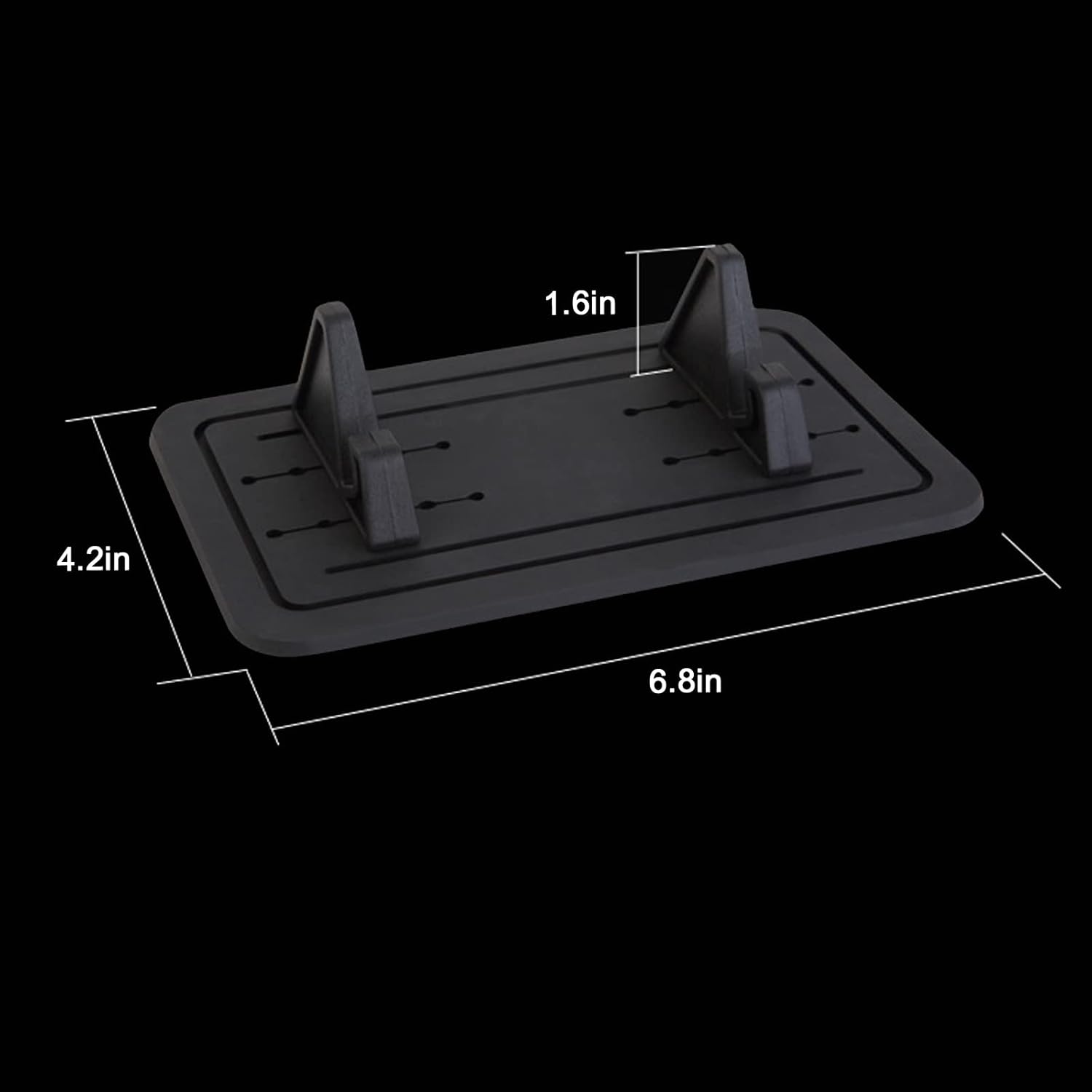 Nlmayt Car Dashboard Mat Phone Holder Non-slip Silicone Cell Phone Dash Mount Pad Car Phone Sticky Pad Stand for All Vehicles Phones GPS 8 51HriJuKdhL. AC SL1500