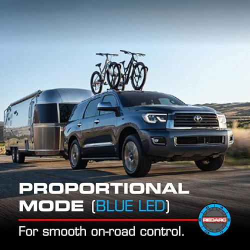 Image of REDARC Tow-Pro Elite Electric Trailer Brake Controller Kit for Toyota Land Cruiser, Sequoia, 4Runner, Dual Braking Modes, Plug and Play Install, 12V /24V Compatible to Tow RV, Camper, Trailer, Boat