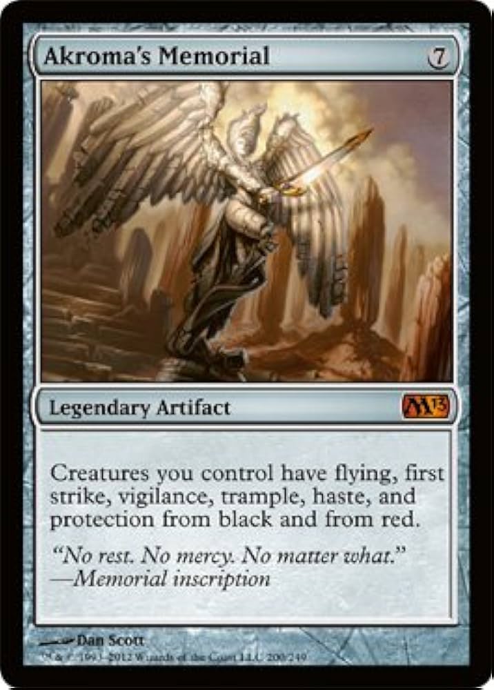アクローマの記念碑/Akroma's Memorial Amazon.co.jp: MTG 英語版 M13-EN200 Akroma's Memorial