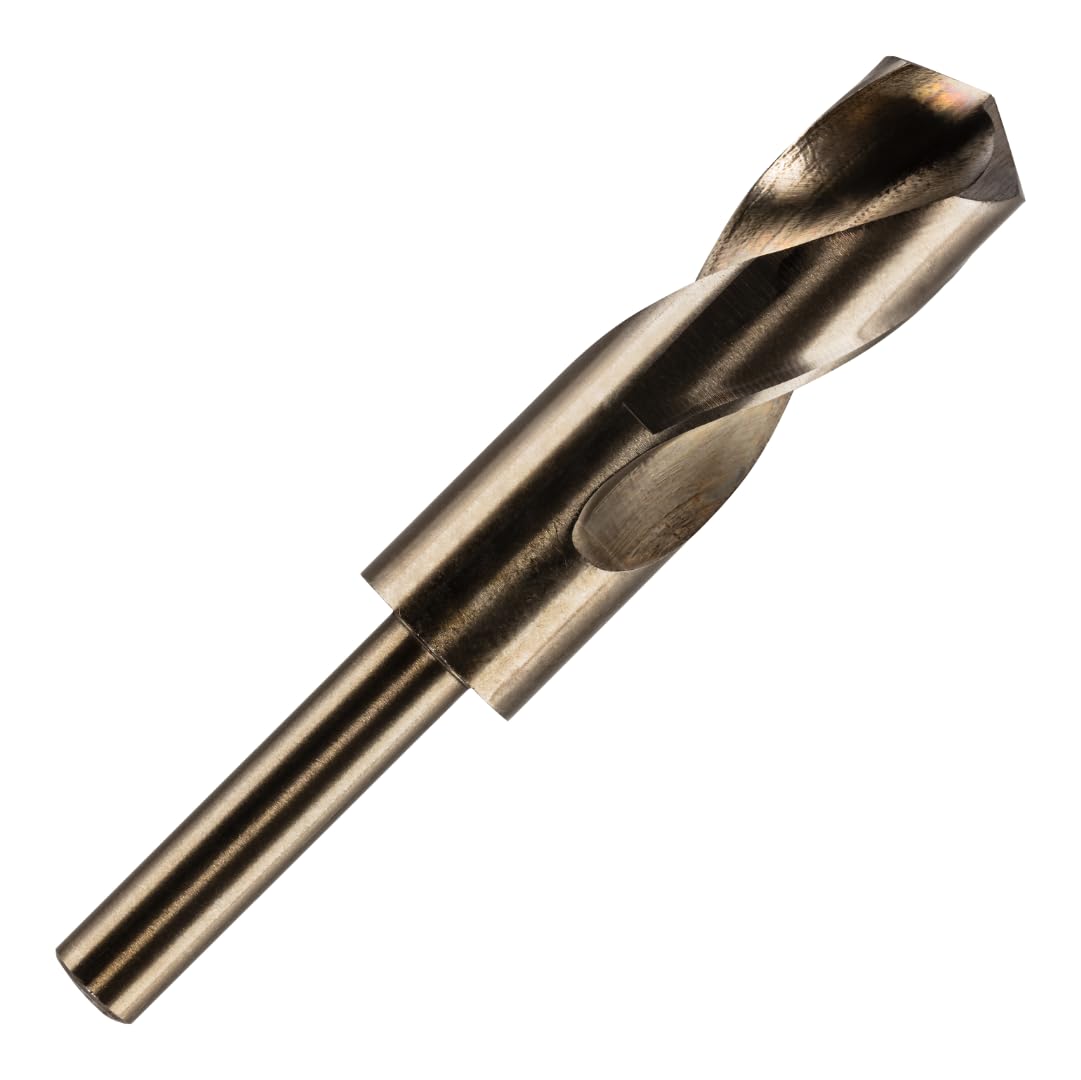 26mm HSS Cobalt Blacksmith Drill Bit - Reduced Shank Drill For Stainless Steel & Hard Metals